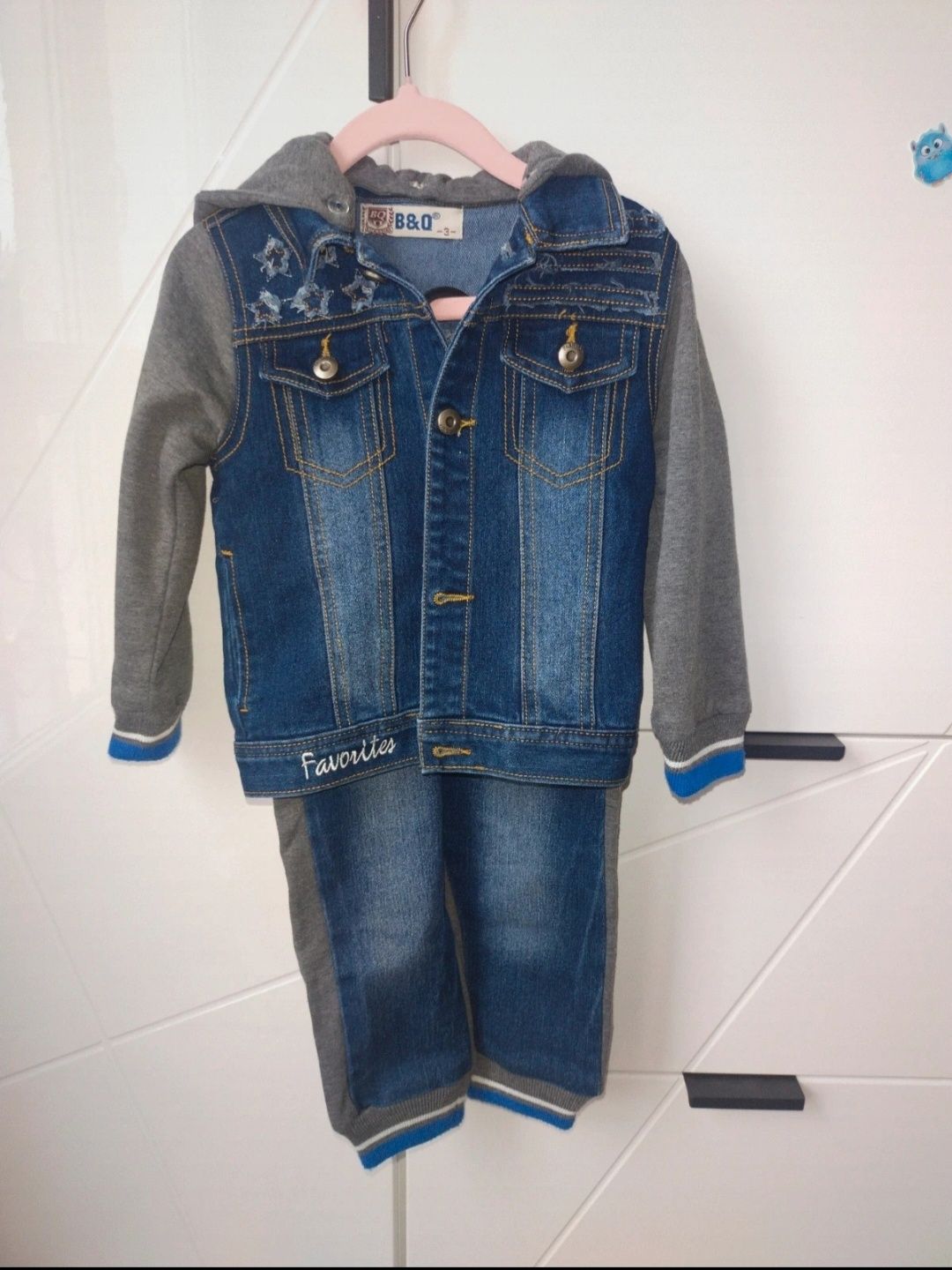 Komplet jeansowy