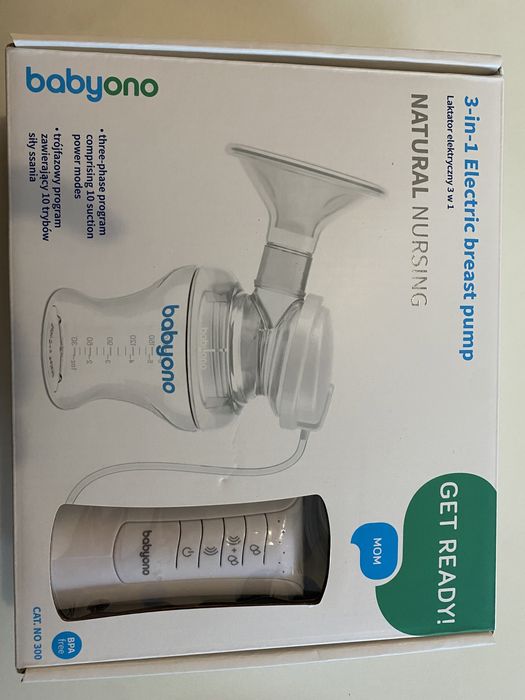 Gratis!!!Laktator elektryczny 3w1 Natural Nursing. Baby ono