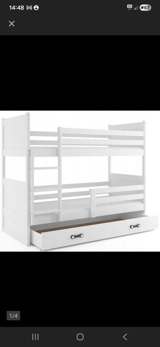Łóżko piętrowe jak nowe