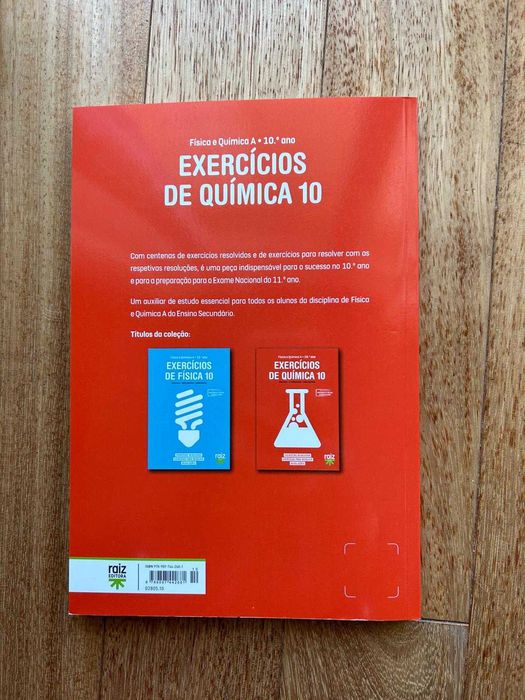 Livro de exercícios de Química 10ºano