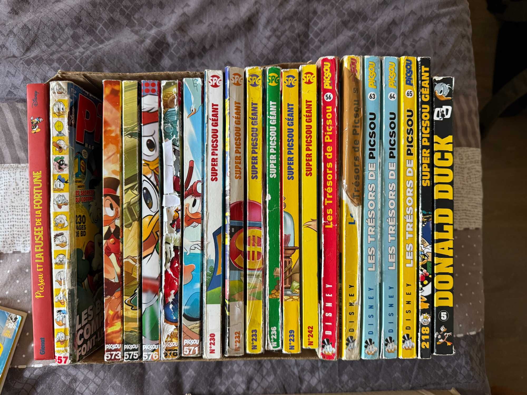 Jornal de Mickey, Picsou Magazine, Mickey Parade Géant ...em Francês
