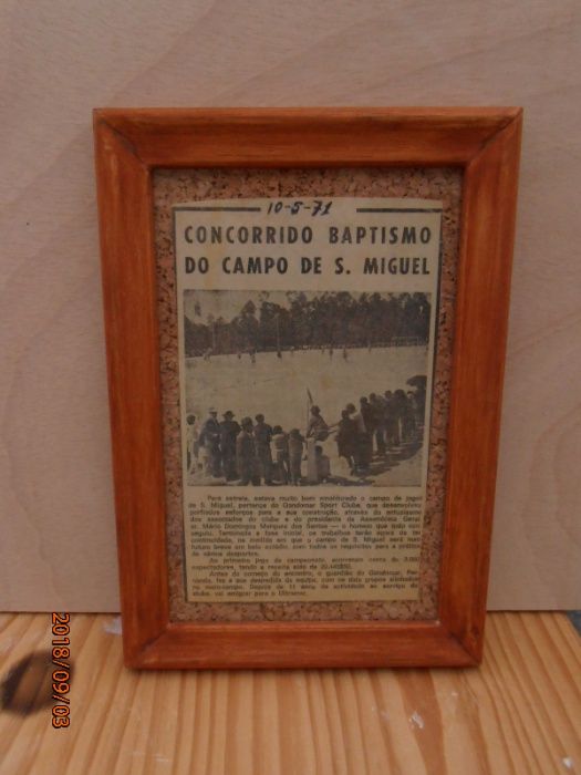 Inauguração do Campo S. Miguel Gondomar