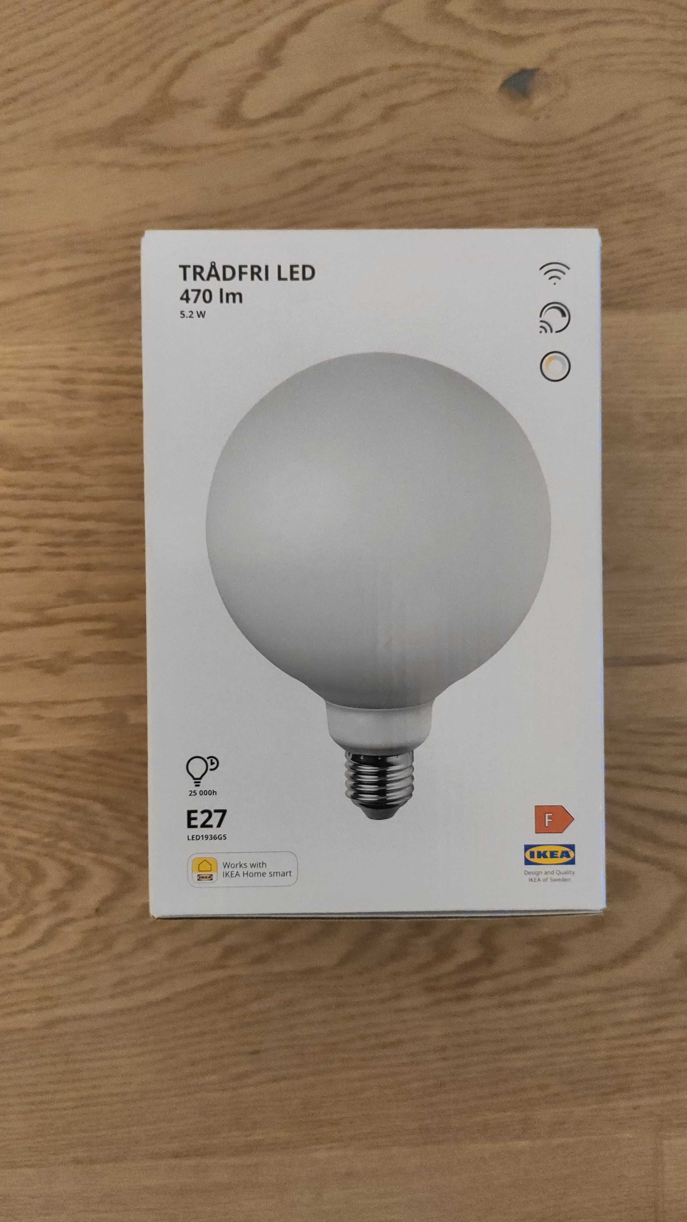 IKEA TRÅDFRI Żarówka LED smart bezprzewodowa przyciemniana