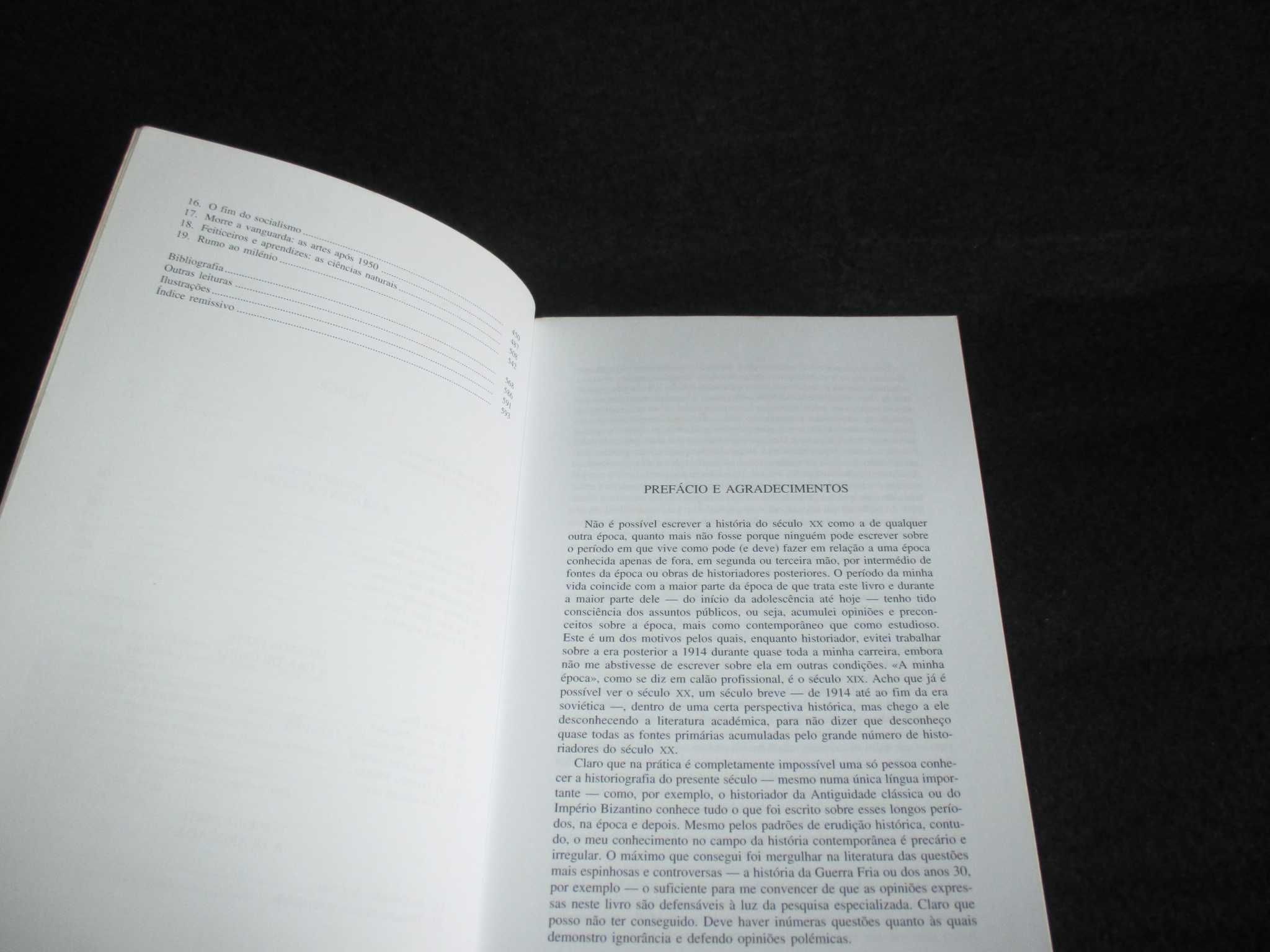 Livro A Era dos Extremos Breve História do Século XX Eric Hobsbawm