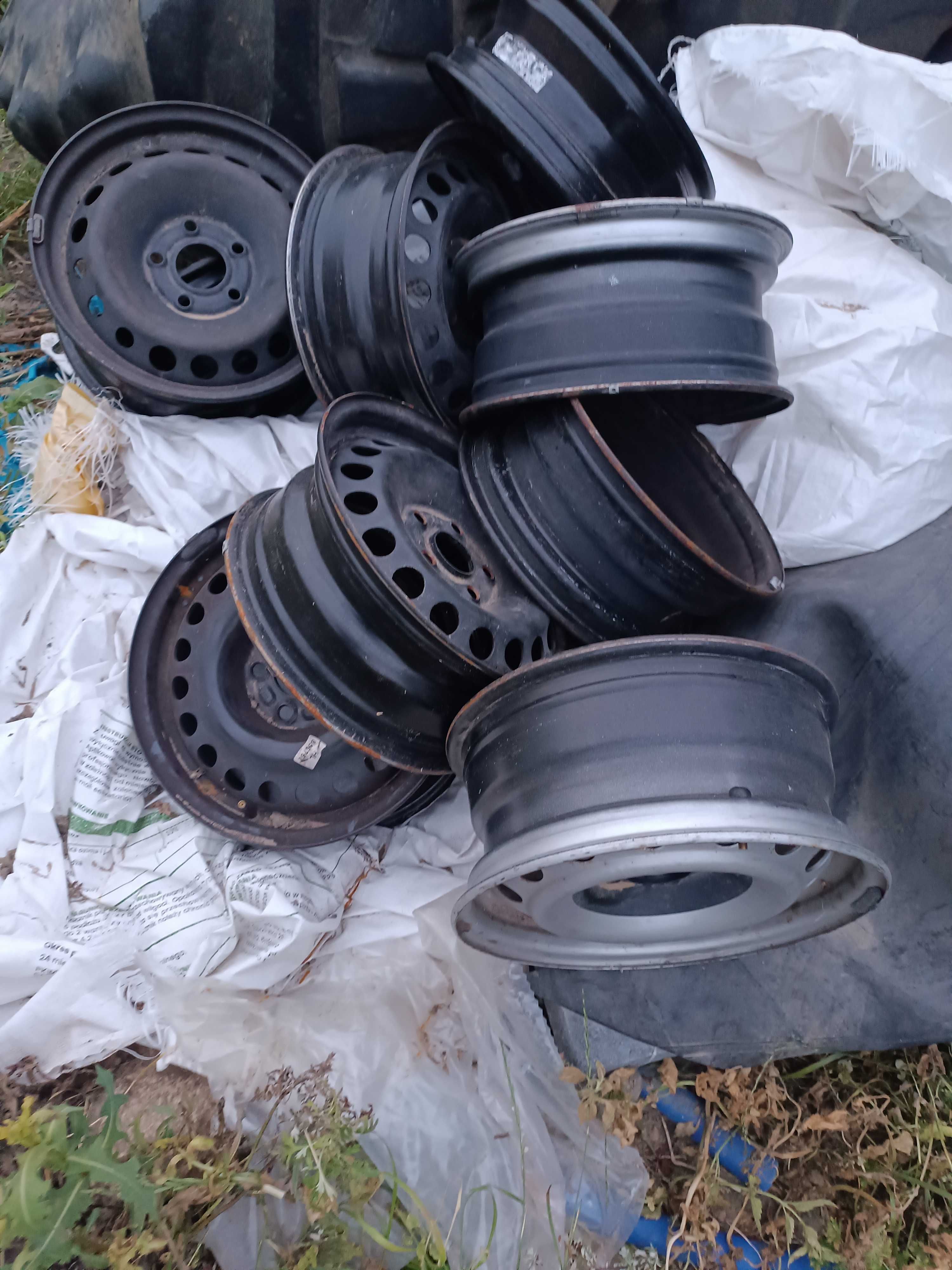 Koło felgi aluminiowe stalowe zapasowe pojedyncze dojazdowe