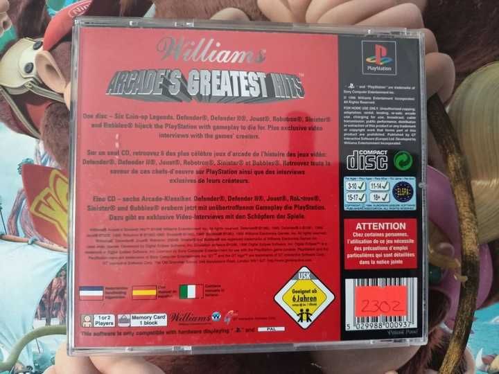 PSX Williams Arcade Greatest Hits Games4US Kolumny 6/36
