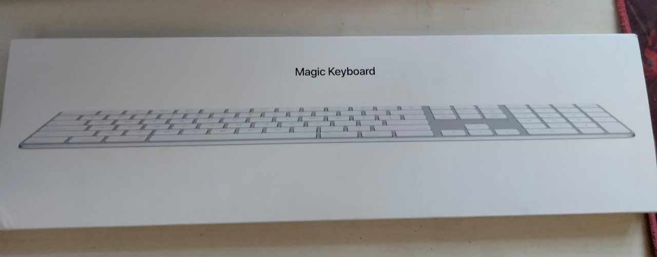 Клавіатура бездротова Apple Wireless Magic Keyboard with Numpad (MQ052