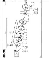 Katalog części do CLAAS Dominator 98