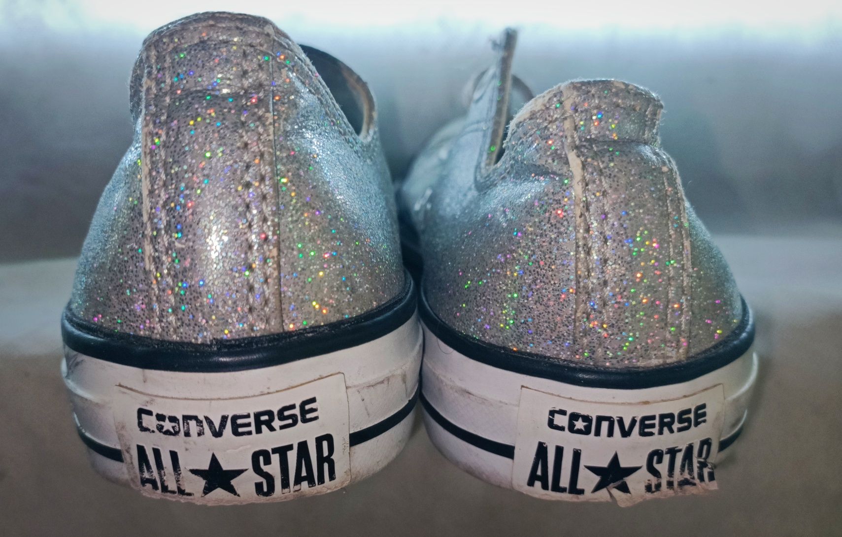 Converse trampki brokatowe r. 37.5