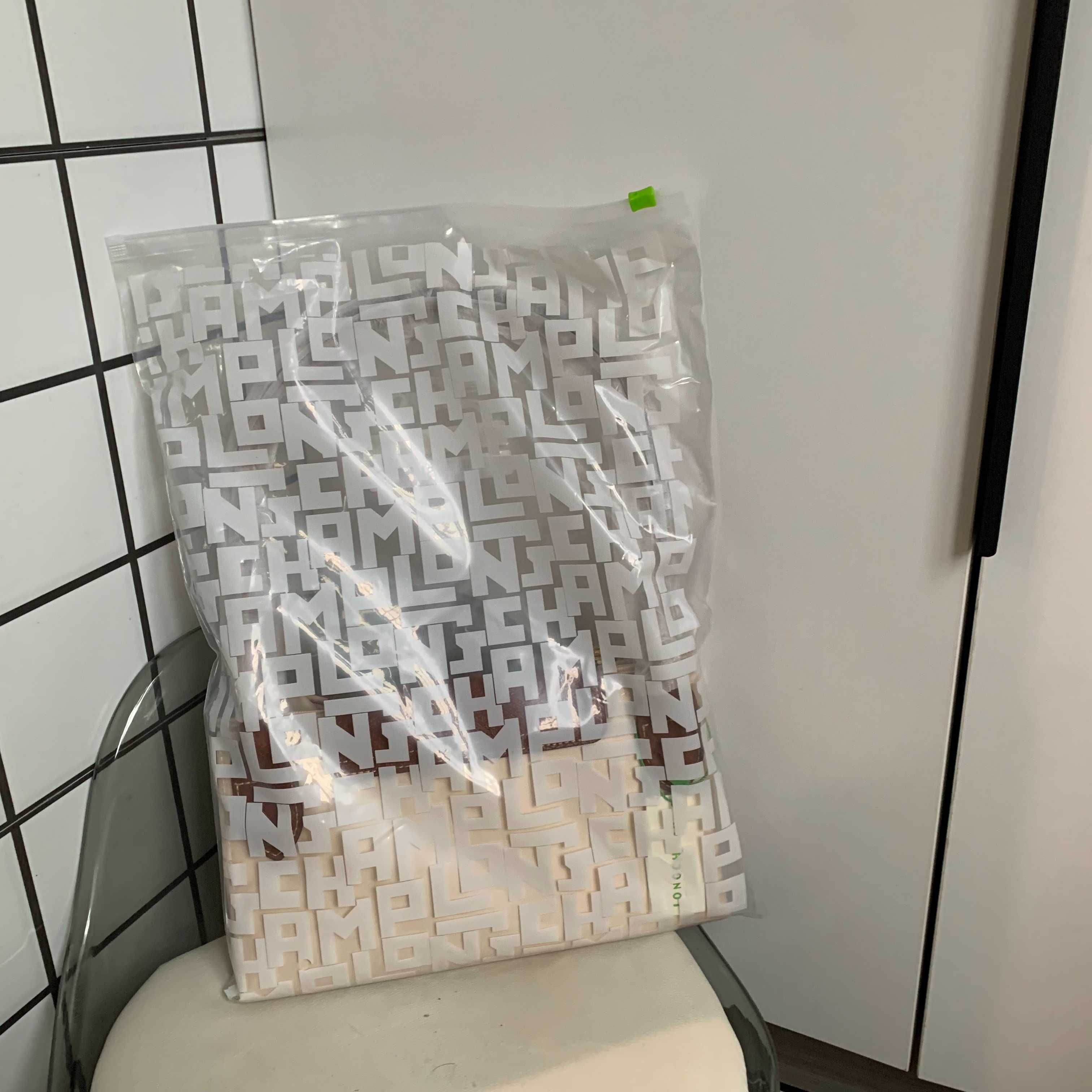 LongChamp Torba torebowa LE PLIAGE ORIGINAL L, Biały papierowy
