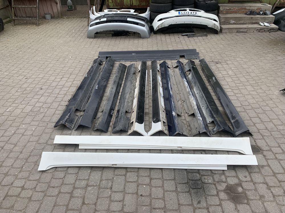 Пороги BMW F10 F11 F30 F02 E70 E53 E60 E61 E65 E90 E46 E39 Порогі БМВ