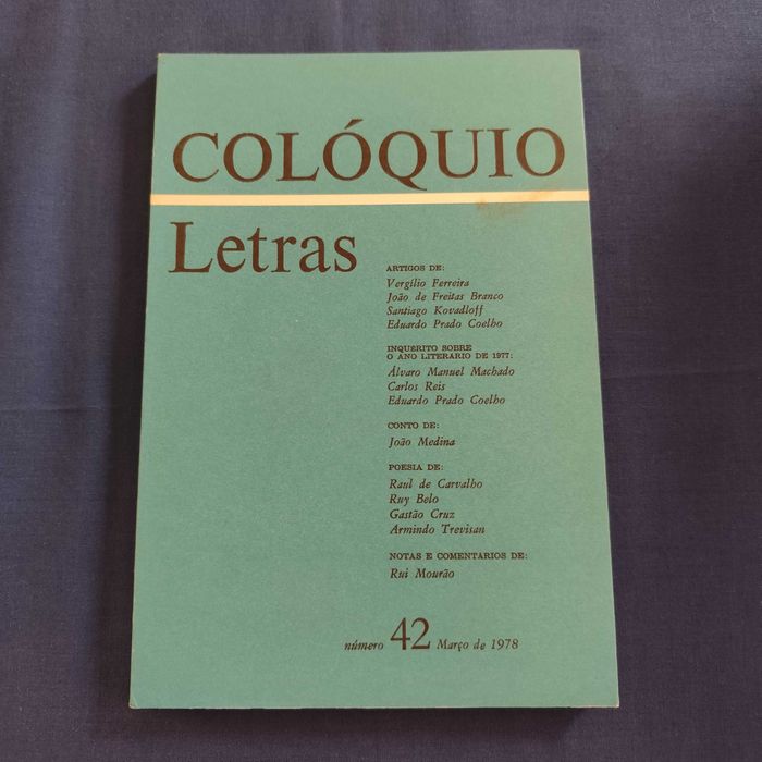 Revista Colóquio Letras 42 - Março 1978