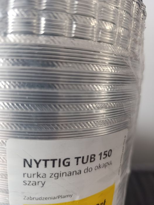 Rura giętka aluminiowa do okapu flex spiro fi 150