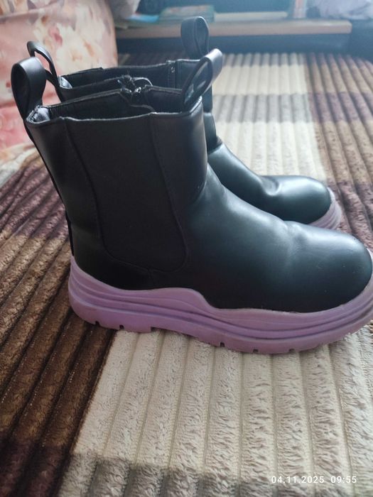 Сапожки осінь для дівчинки 31 розмір