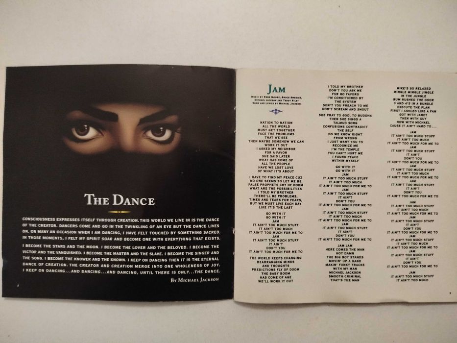 Michael Jackson Dangerous CD rock pop