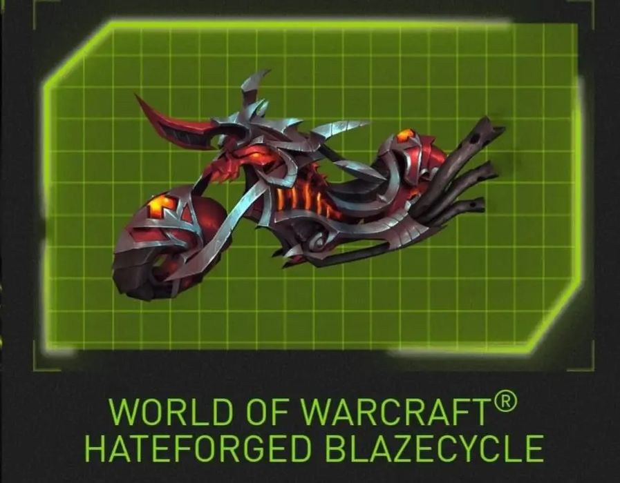 World Of Warcraft Hateforged Blazecycle КЛЮЧ