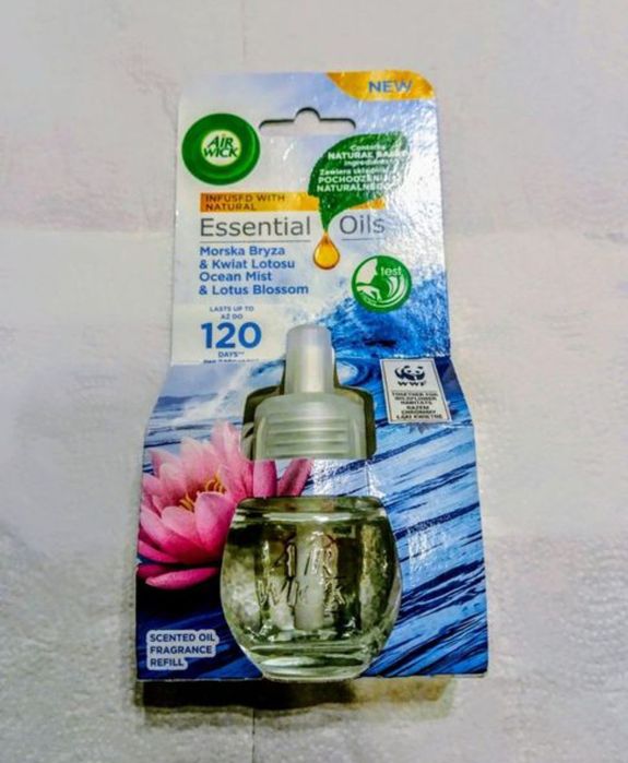 Air Wick Odświeżacz powietrza wkład Kwiat Lotosu 19ml 85g 3szt.