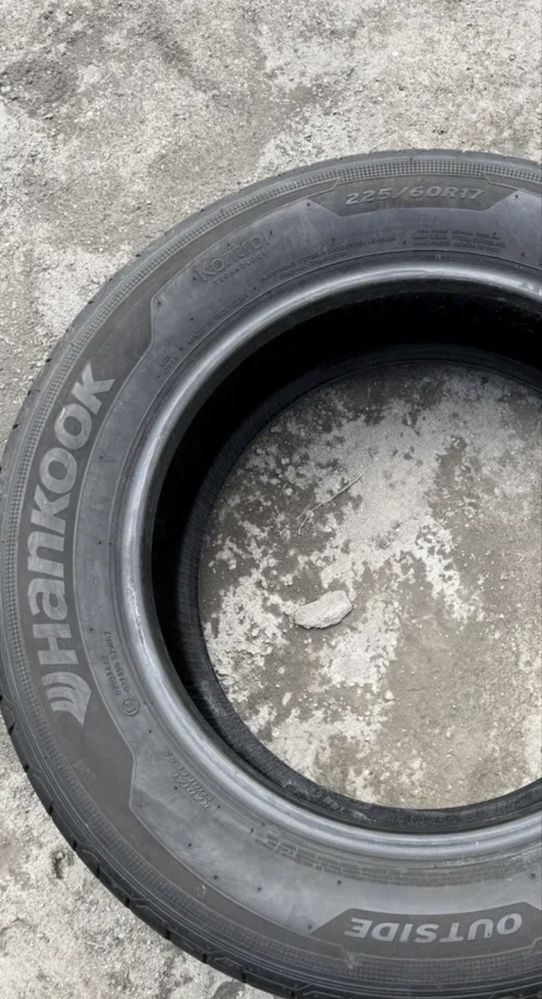 Шини 225/60 R17 Hankook гума комплект