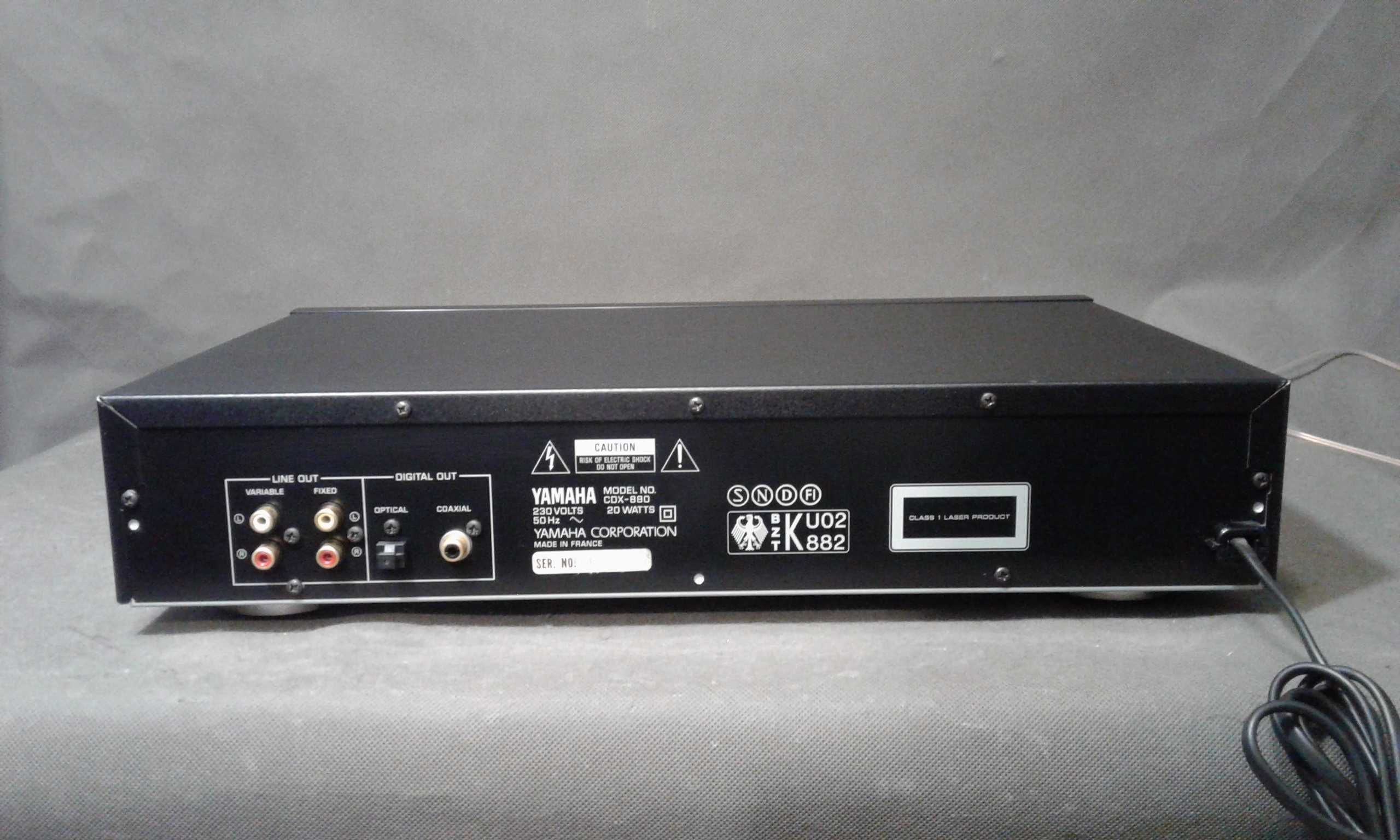 YAMAHA CDX-880, pilot, odtwarzacz cd