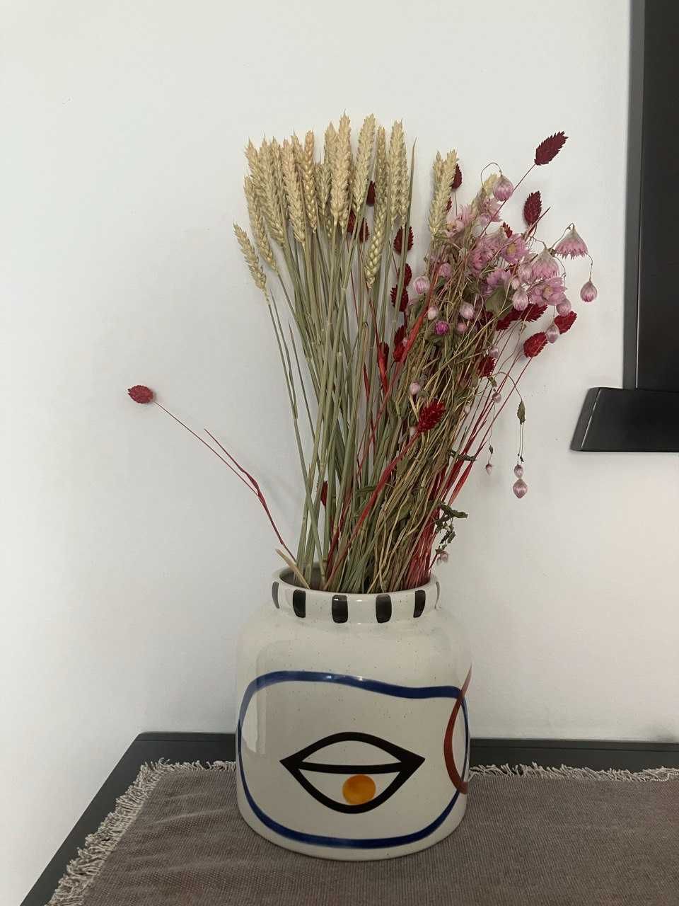 Vaso de ceramica para flores