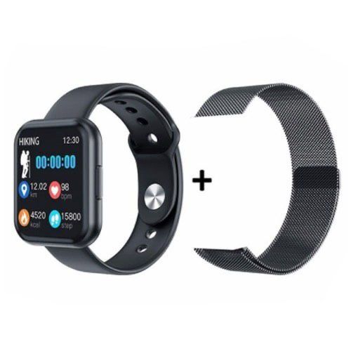 Смарт-годинник Smart Watch T88, два браслети