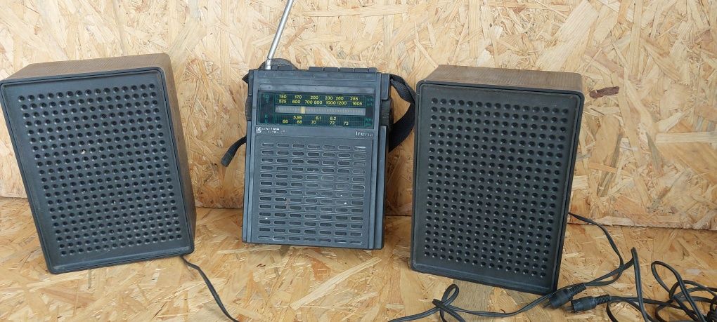 Radio Unitra Eltra Irena + głośniki