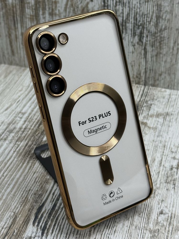 Чехол Chrome MagSafe на Samsung S23 Plus/ S23/ S23 Ultra