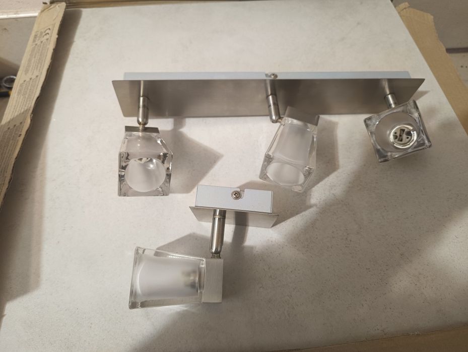 Kinkiet, lampa Kanlux 3 oprawy plus kinkiet pojedynczy