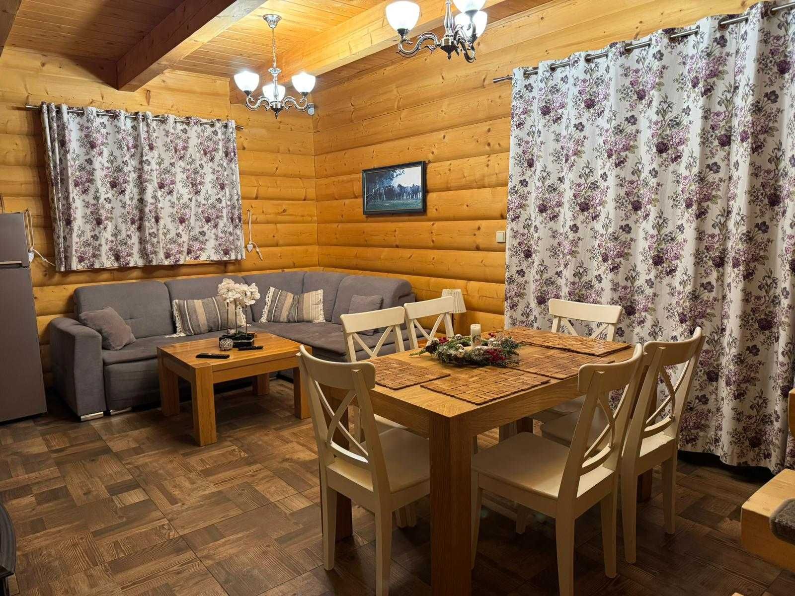 Dom z bali w pięknej okolicy | Sauna i jacuzzi