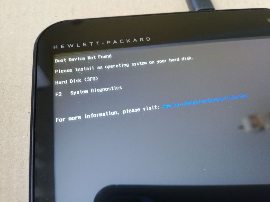 Tablet HP Stream 7 brak systemu