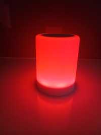 Głośnik bluetooth z lampą LED 7 kolorów