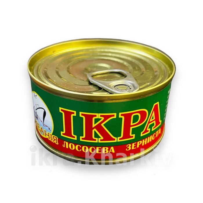 Икра горбуша зернистая "Океания" 80 грамм (ключ)