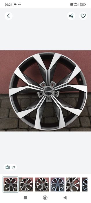 Nowe felgi aluminiowe 18 5x112 WYPRZEDAŻ Cupra audi VW Seat Skoda merc
