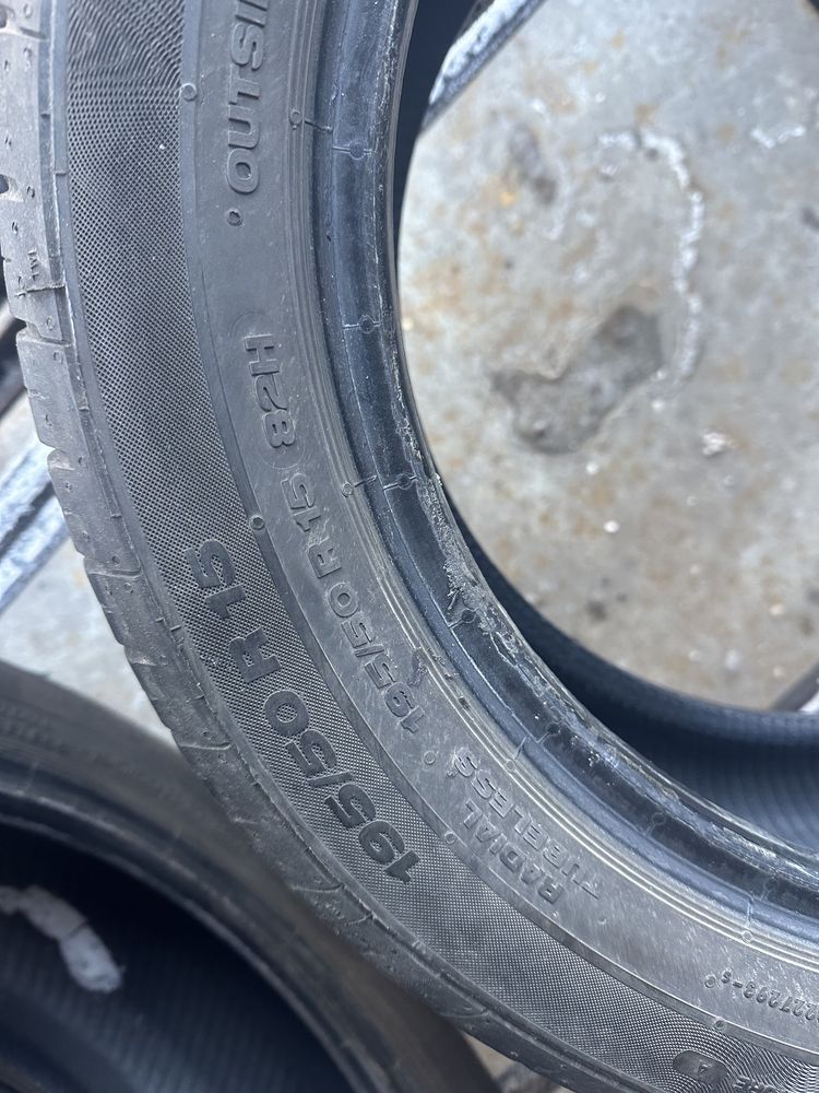 195/50r15 continental 7mm lato komplet