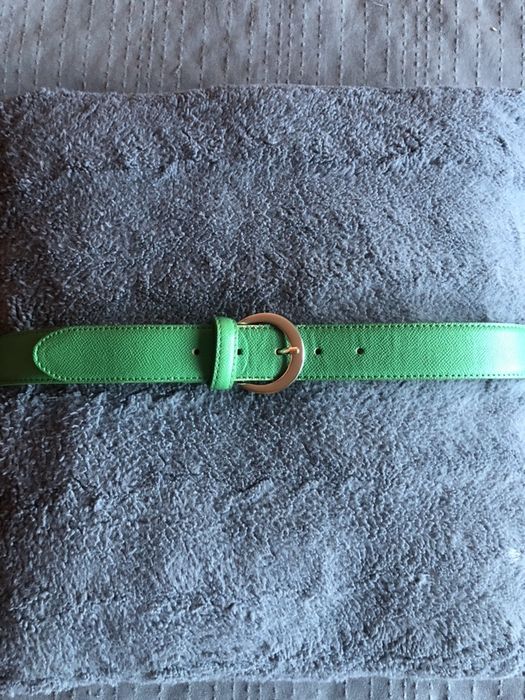 WYPRZEDAŻ!! Zielony pasek Orsay roz M długość 84-94cm