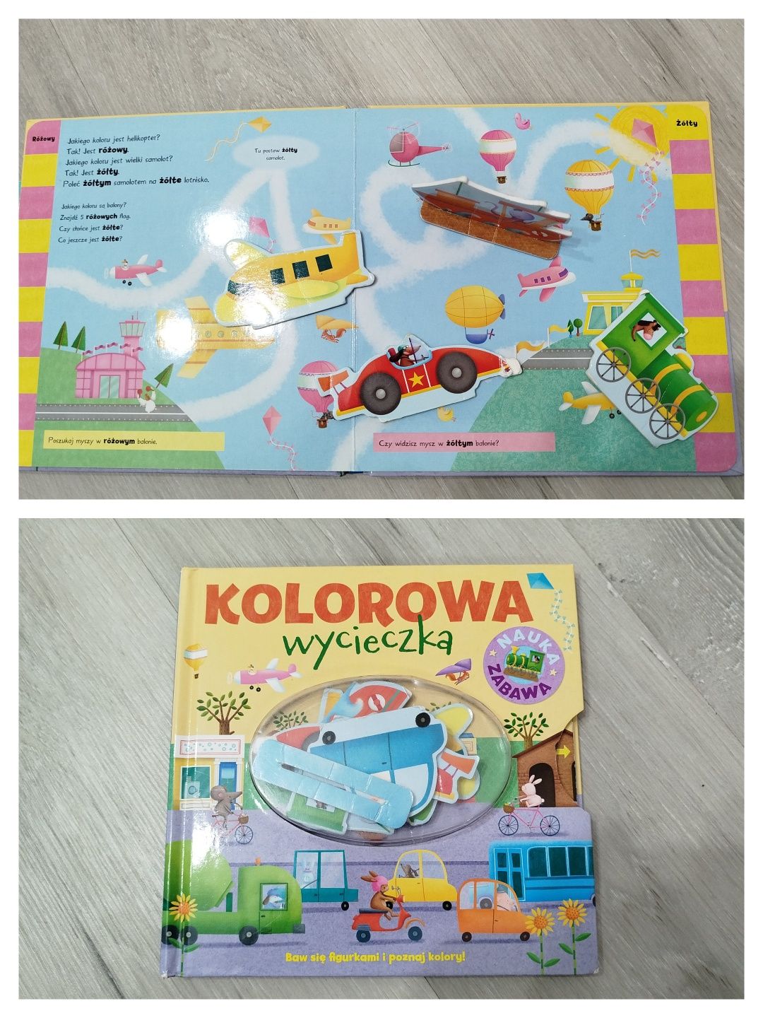 Książki kreatywne z okienkami, figurkami,dźwiękowe dla dzieci