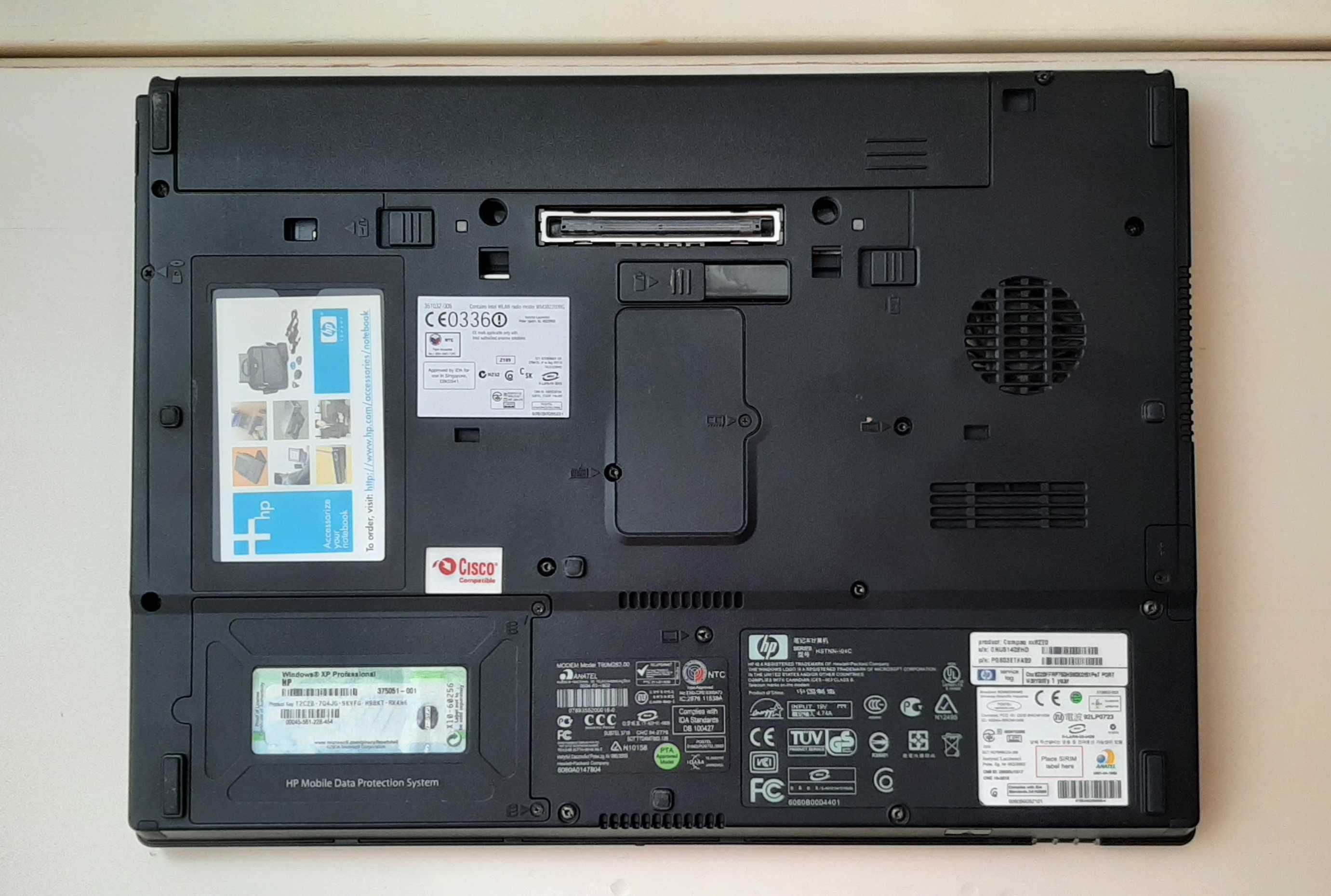 Computador hp compaq nx8220