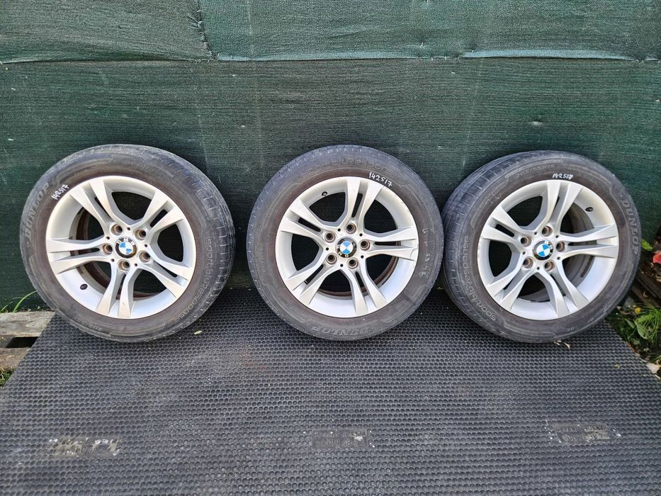 Kola Alu Felga 6780907 Alumiowa Alufelga Kolo Felgi R16 5x120 7J ET31 BMW 1 3 E81 E87 E90 E91 Opony 205/55 R16