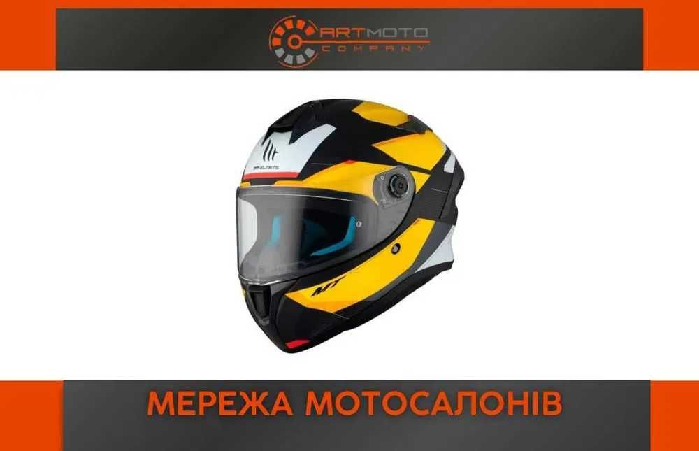 Мотошолом MT Targo S KAY B3 Matt Yellow в АртМото Хмельницький!
