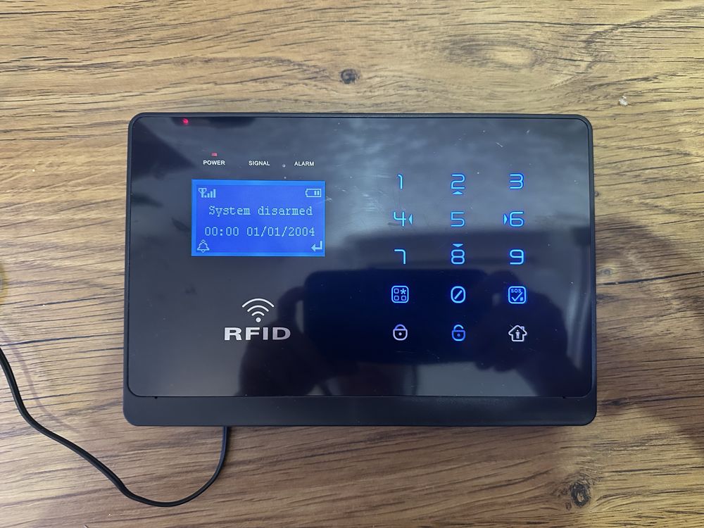 Система охоронної сигналізації gsm alarm system rfid