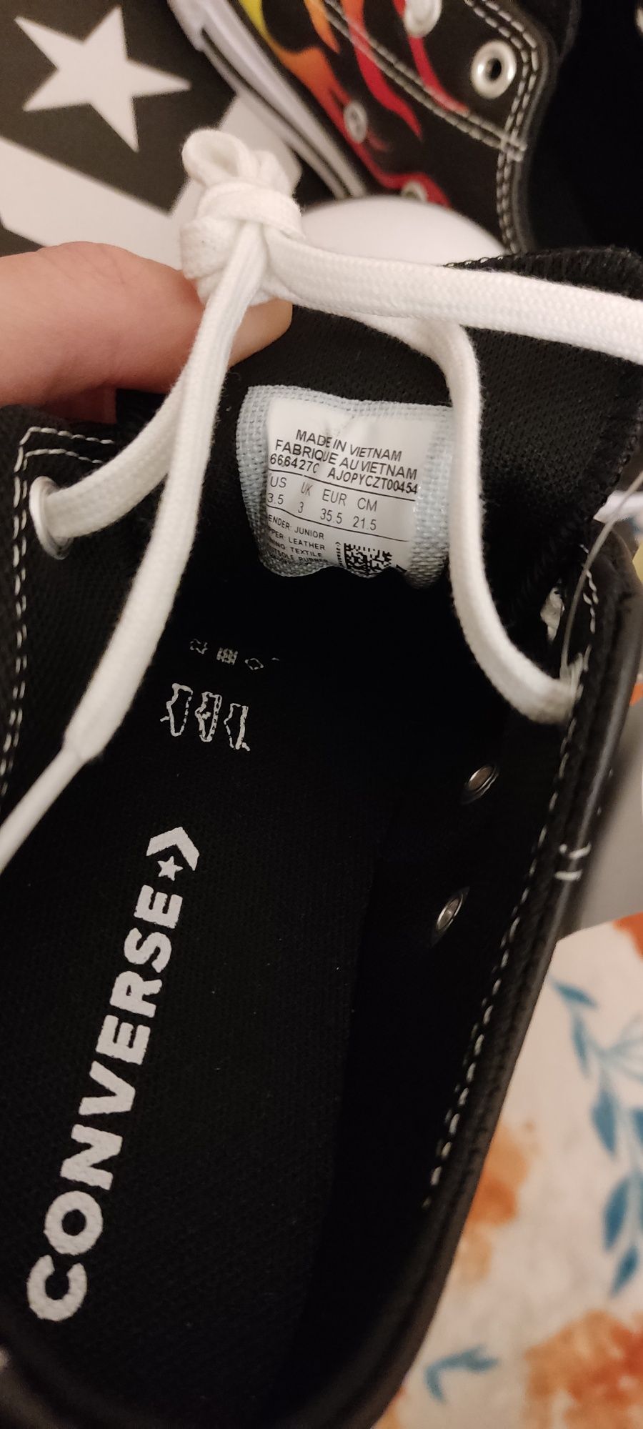 Converse Flame Płomienie nowe i oryginalne 36 na 36,5