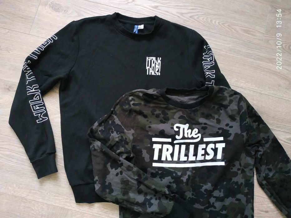 Толстовки худи свитшоты регланы H&M p.М-L