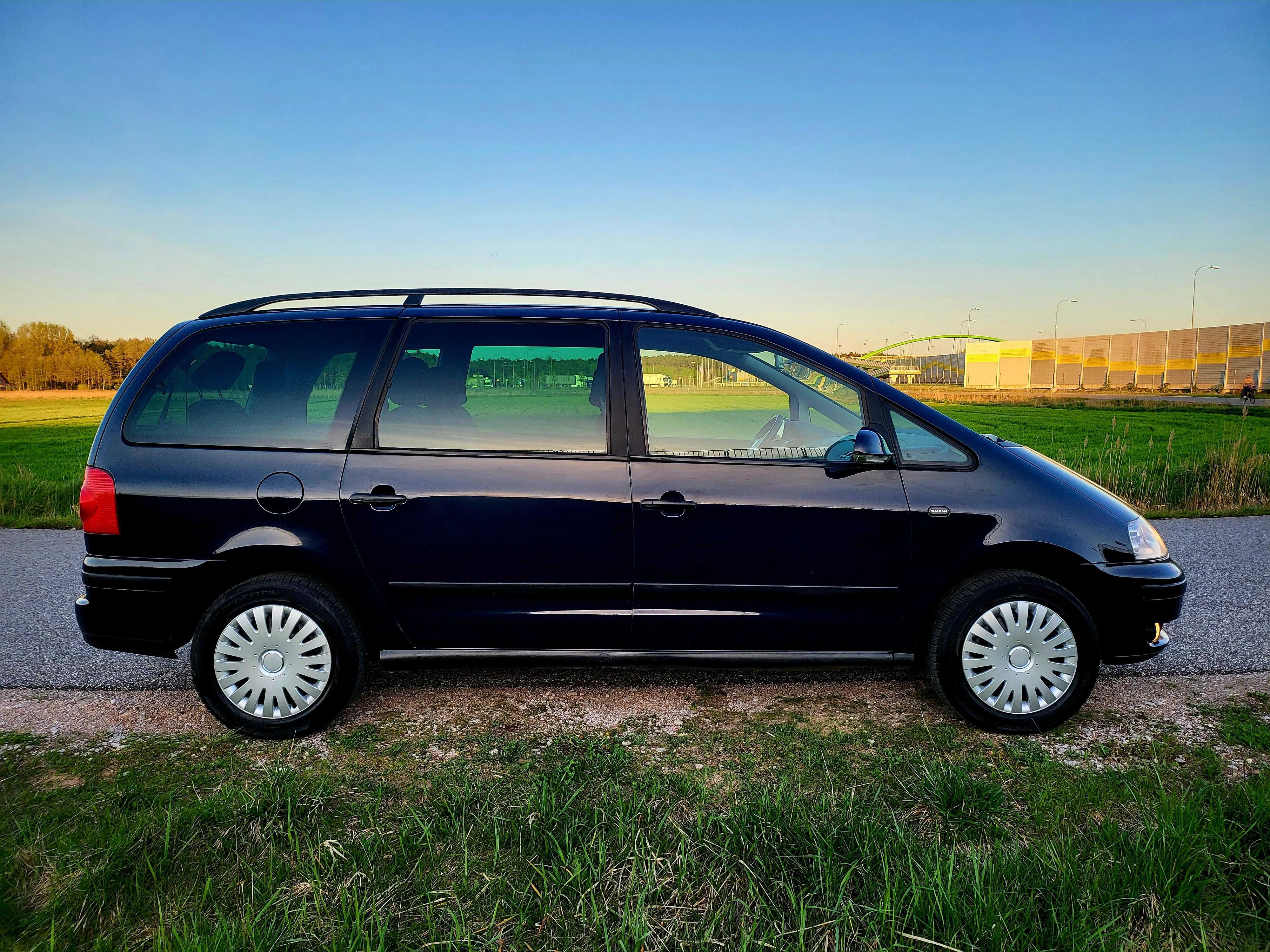 VW SHARAN 2.0 MPI 7os klima grz.fotele 6bieg 3x foteliki SUPER STAN