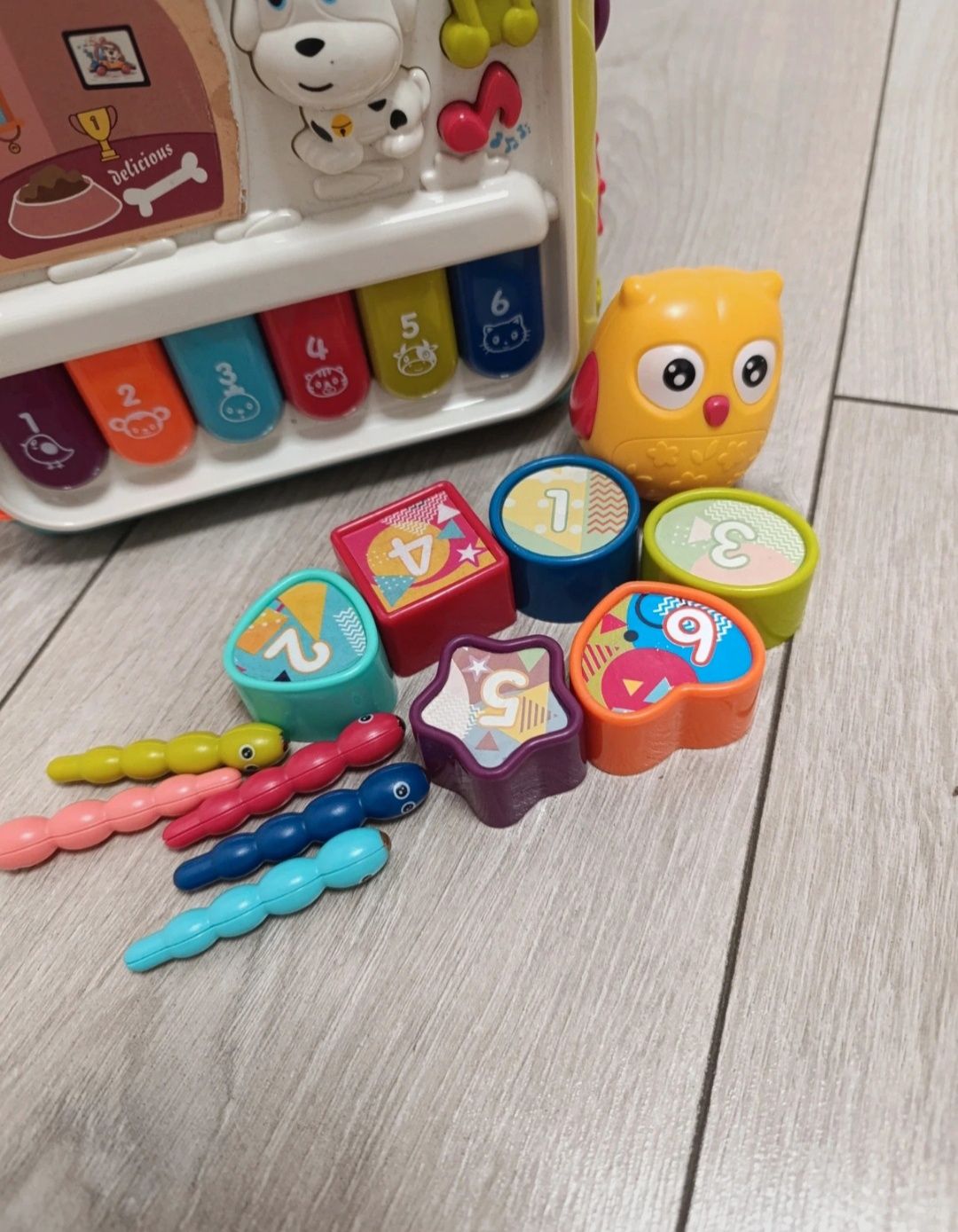 Kostka edukacyjna interaktywna sensoryczna multikostka dźwięki