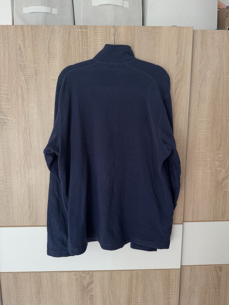 Polar Helly Hansen XXL granatowy Plus size logowany polartec