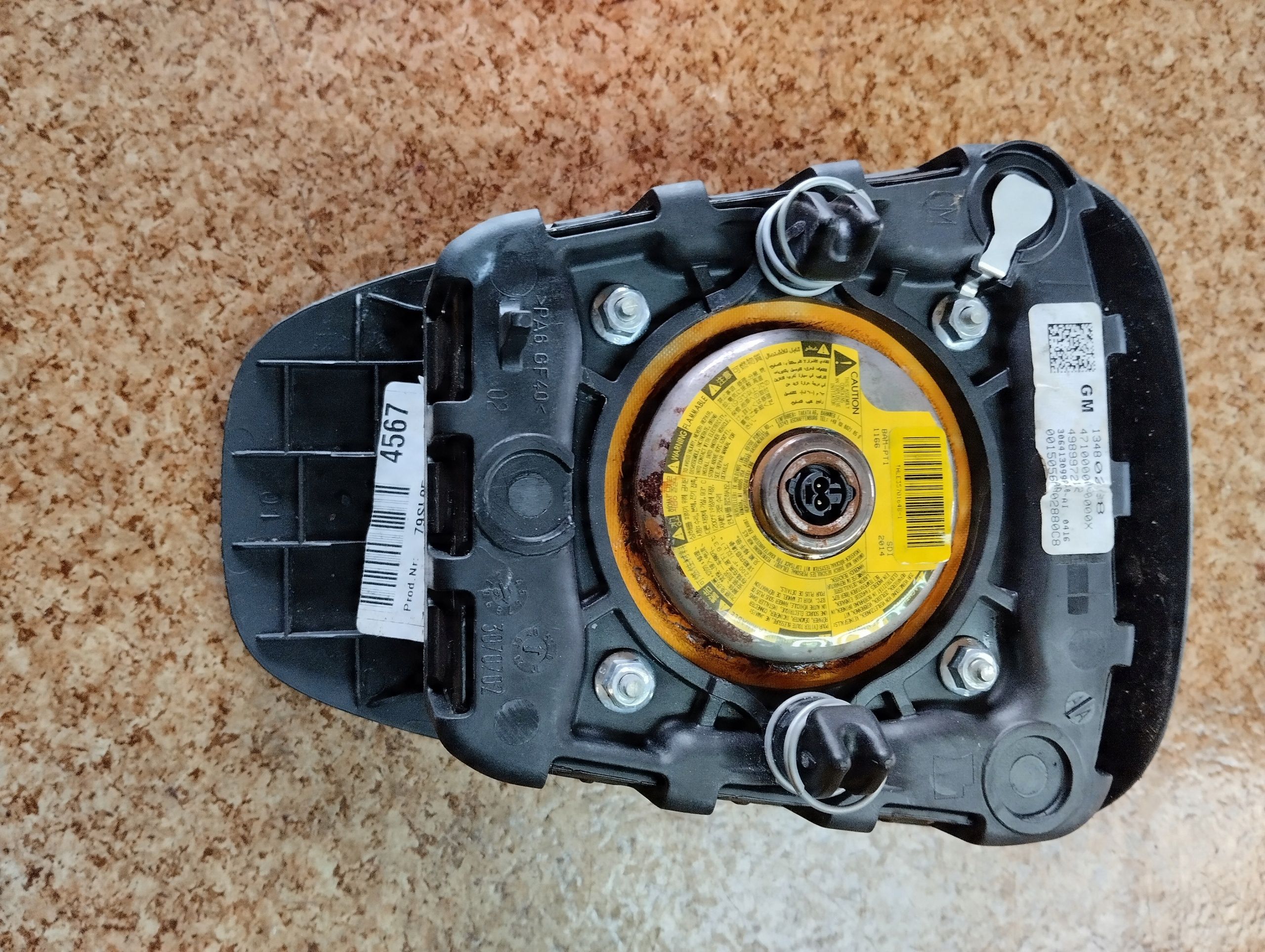 Air Bag Poduszka Powietrzna Kierowcy Opel Vauxhall Astra Zafira c