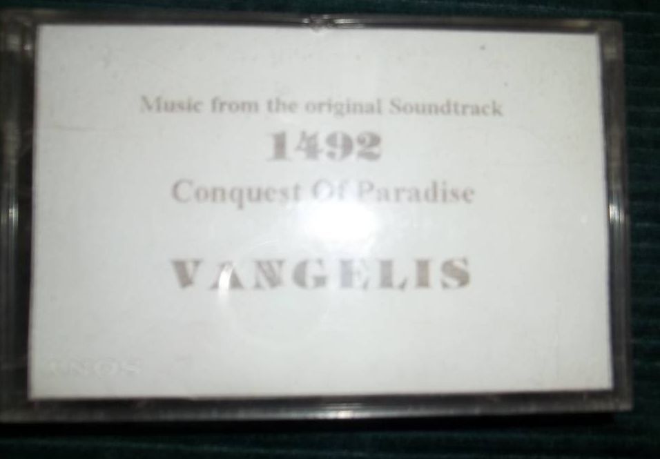 Vangelis 5 kaset magnetofonowych:1492,Themes,Well Balanced,Shamanic.