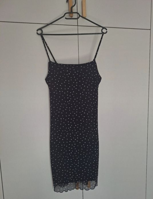 czarna sukienka damska M