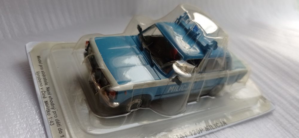 Deagostini: Fiat 125p Milicja i inne kultowe PRL