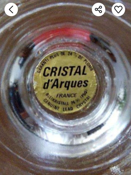 Béla maravilhosa linda fruteira em Cristal  e vidro  como nova